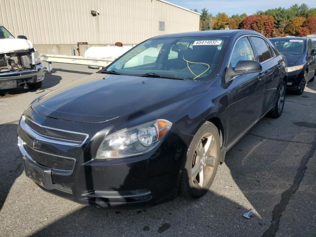 1G1ZC5E1XBF265448 - 2011 CHEVROLET MALIBU 1LT შავი ფოტო 2