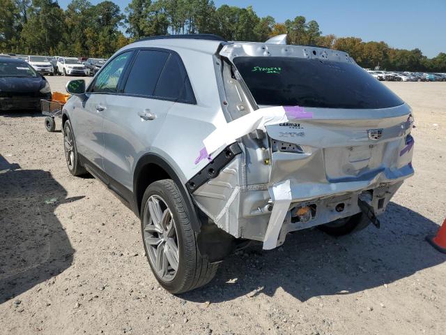 1GYFZER49KF121963 - 2019 CADILLAC XT4 SPORT SILVER photo 3