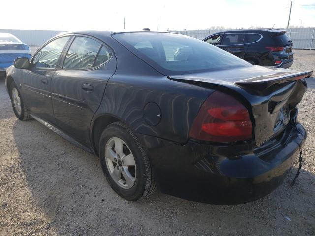 2G2WP552561270596 - 2006 PONTIAC GRAND PRIX შავი ფოტო 3