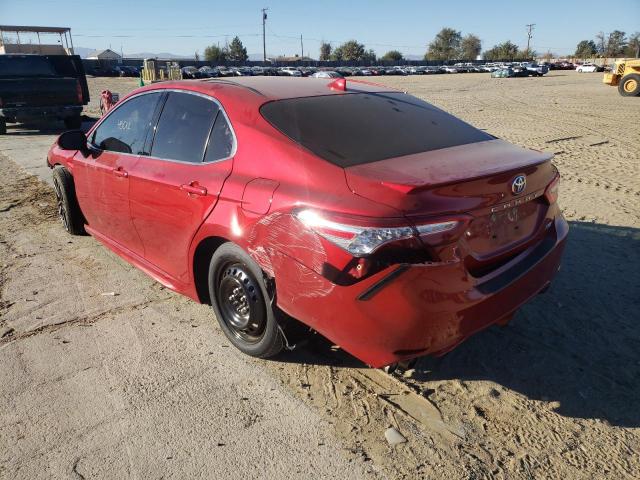 4T1K61AK4LU303403 - 2020 TOYOTA CAMRY XSE RED photo 3