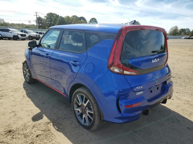 KNDJ63AU1N7817384 - 2022 KIA SOUL GT LI BLUE photo 3