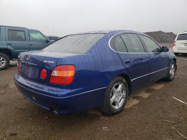 JT8BD68S5W0027594 - 1998 LEXUS GS 300 BLUE photo 4