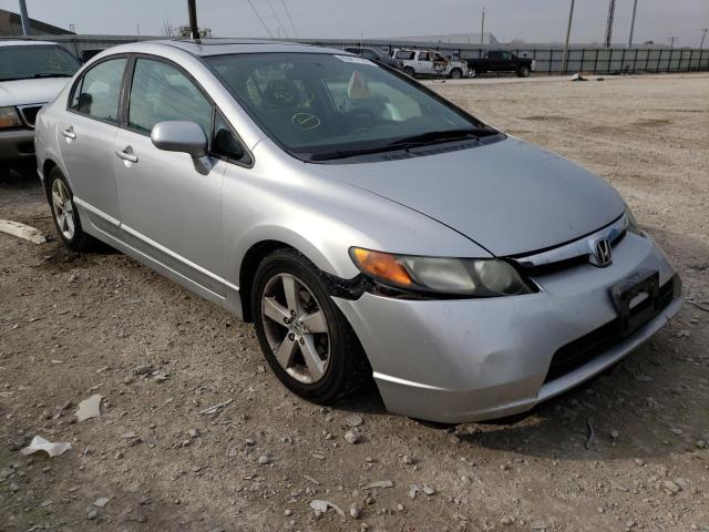 1HGFA16808L066490 - 2008 HONDA CIVIC EX SILVER photo 1