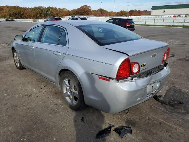 1G1ZC5EBXAF193819 - 2010 CHEVROLET MALIBU 1LT ვერცხლისფერი ფოტო 9