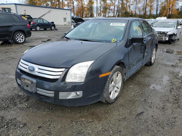 3FAHP08149R175883 - 2009 FORD FUSION SEL BLACK photo 2