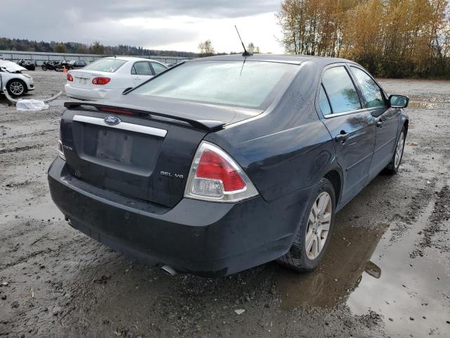 3FAHP08149R175883 - 2009 FORD FUSION SEL BLACK photo 4