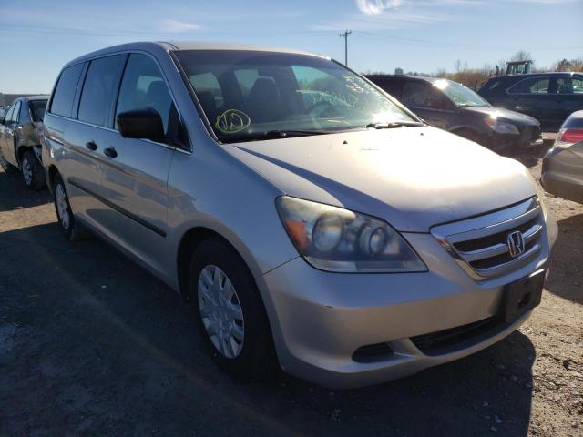 5FNRL38247B140067 - 2007 HONDA ODYSSEY LX SILVER photo 1