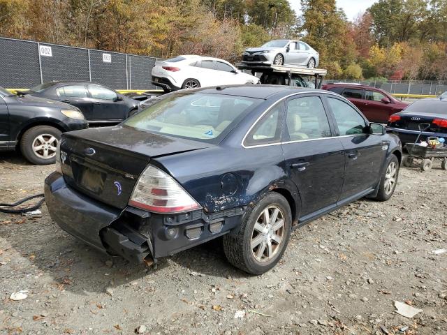 1FAHP24W98G181021 - 2008 FORD TAURUS BLUE photo 4