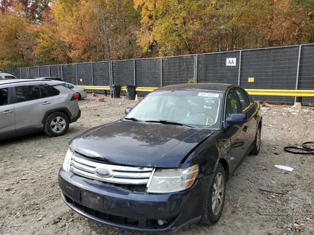 1FAHP24W98G181021 - 2008 FORD TAURUS BLUE photo 9