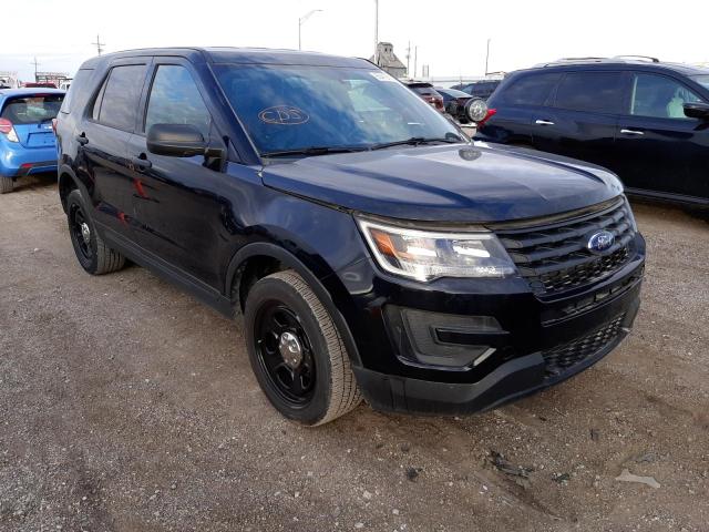 1FM5K8AR7KGA17430 - 2019 FORD EXPLORER P BLACK photo 1