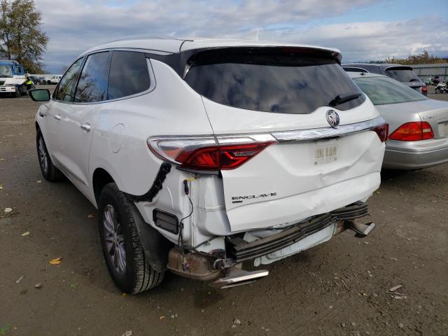 5GAEVBKW5NJ132078 - 2022 BUICK ENCLAVE PR WHITE photo 3