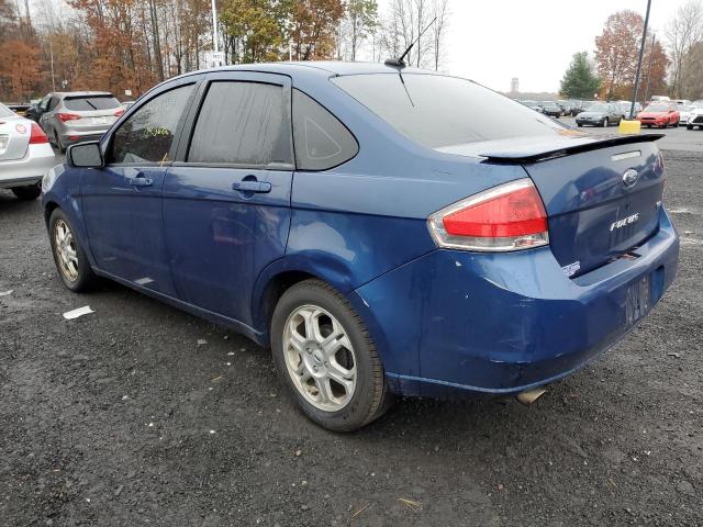 1FAHP36N49W163947 - 2009 FORD FOCUS SES BLUE photo 3