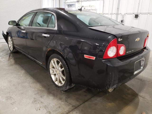 1G1ZE5E76BF386170 - 2011 CHEVROLET MALIBU LTZ ნაცრისფერი ფოტო 3
