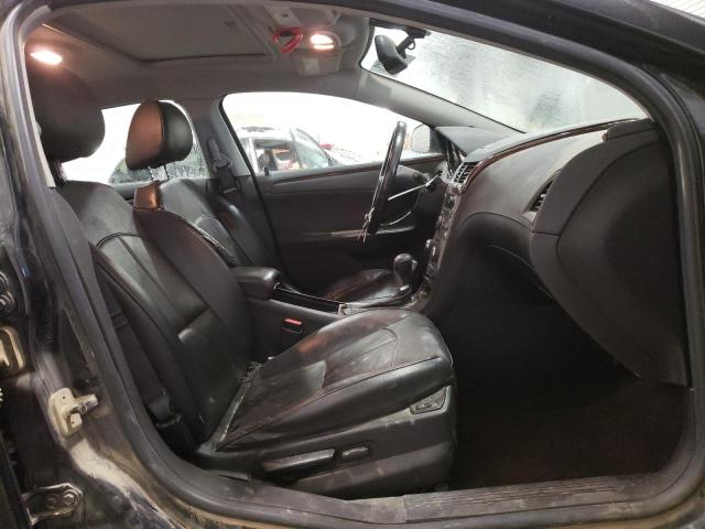 1G1ZE5E76BF386170 - 2011 CHEVROLET MALIBU LTZ ნაცრისფერი ფოტო 5