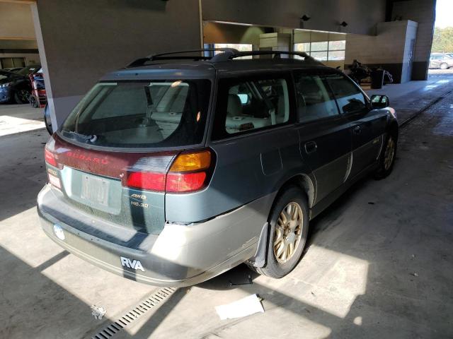 4S3BH806317657274 - 2001 SUBARU LEGACY OUT TWO TONE photo 4