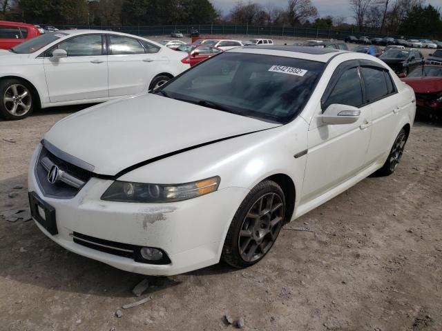 19UUA76558A021489 - 2008 ACURA TL TYPE S WHITE photo 2