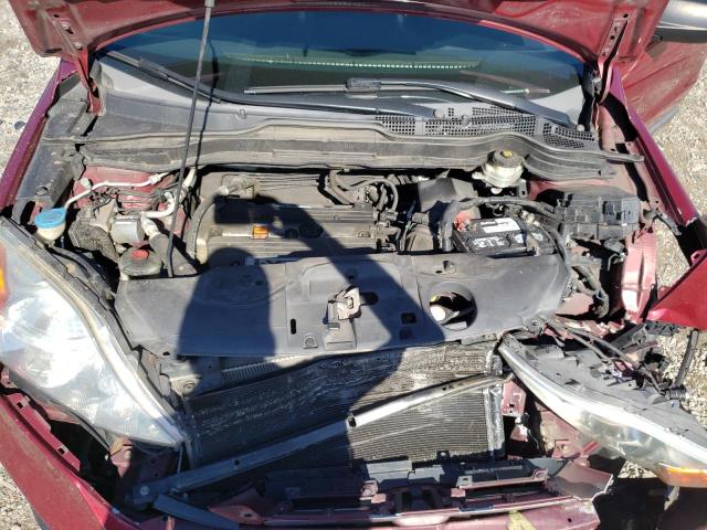 5J6RE48519L062481 - 2009 HONDA CR-V EX MAROON photo 7