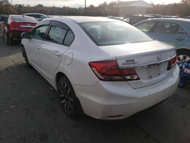 19XFB2F98FE227975 - 2015 HONDA CIVIC EXL 白色 照片 3