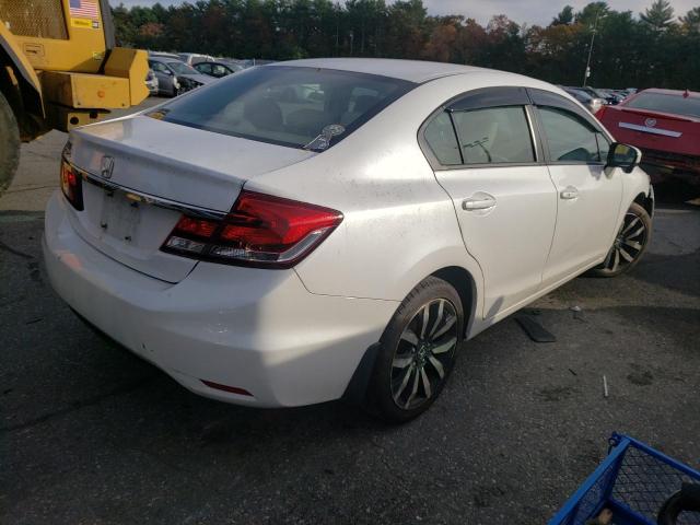 19XFB2F98FE227975 - 2015 HONDA CIVIC EXL 白色 照片 4