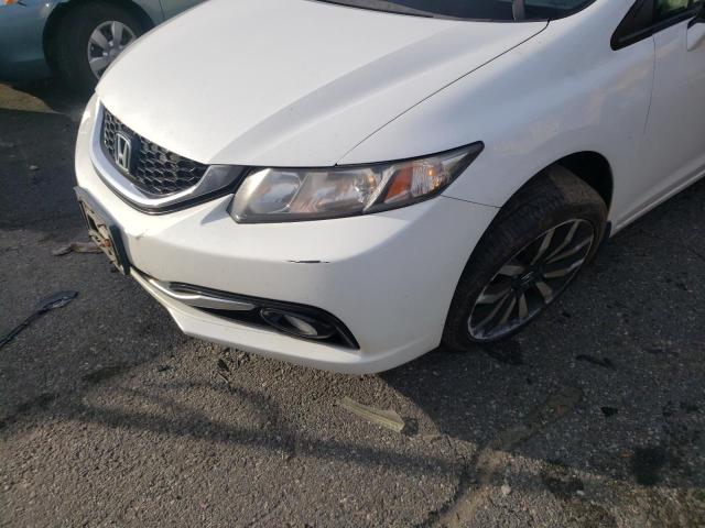 19XFB2F98FE227975 - 2015 HONDA CIVIC EXL 白色 照片 9