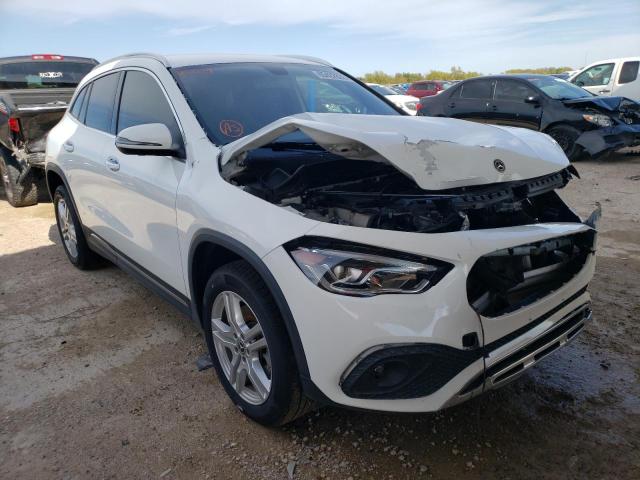 W1N4N4GB1MJ115684 - 2021 MERCEDES-BENZ GLA 250 WHITE photo 1