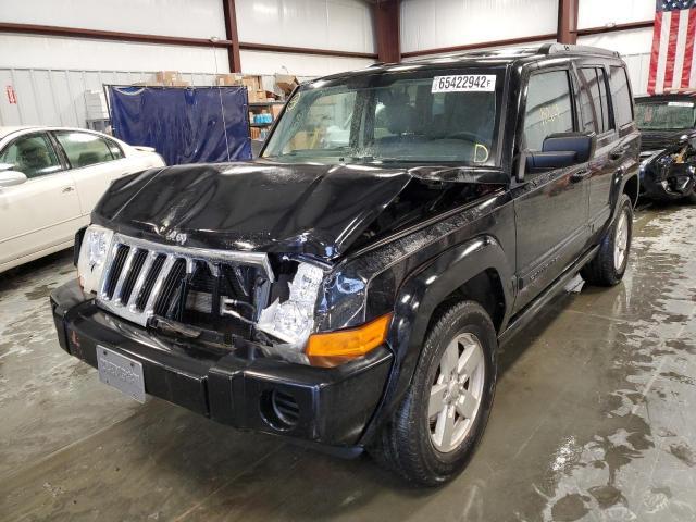 1J8HH48K87C612800 - 2007 JEEP COMMANDER 黑色 照片 2