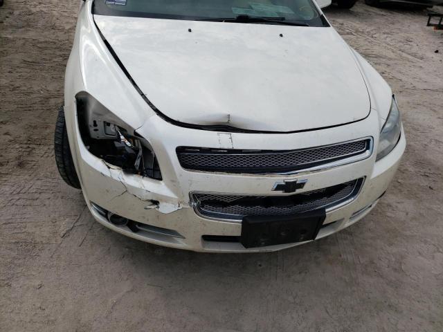 1G1ZG5E73CF134565 - 2012 CHEVROLET MALIBU LTZ ვერცხლისფერი ფოტო 9