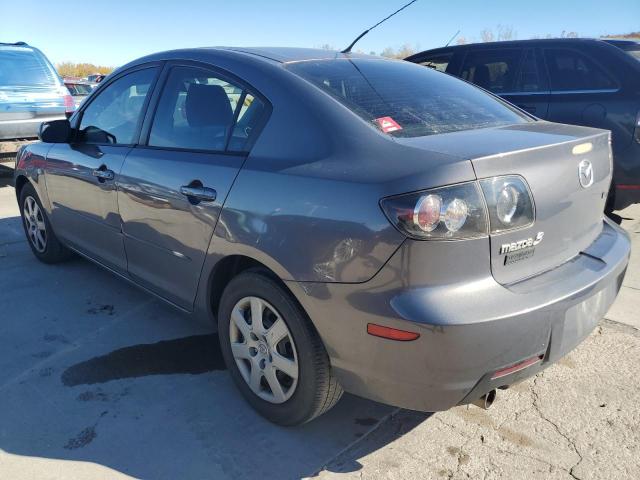 JM1BK32F871659342 - 2007 MAZDA 3 I GRAY photo 3