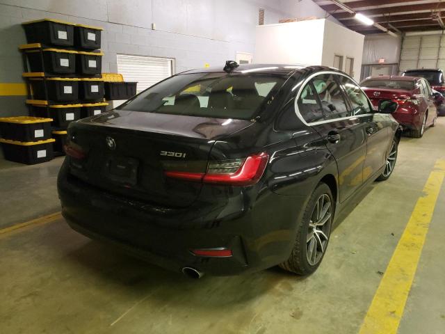 3MW5R7J0XL8B04330 - 2020 BMW 330XI BLACK photo 4