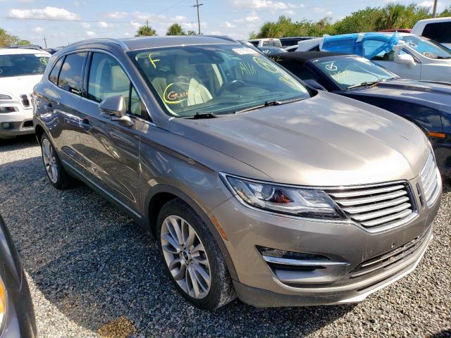 5LMCJ3C90HUL57861 - 2017 LINCOLN MKC RESERV GRAY photo 1