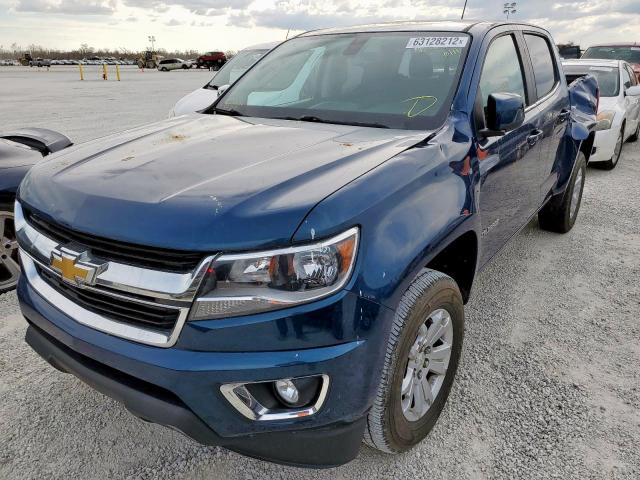 1GCGSCEA4K1131537 - 2019 CHEVROLET COLORADO L BLUE photo 2