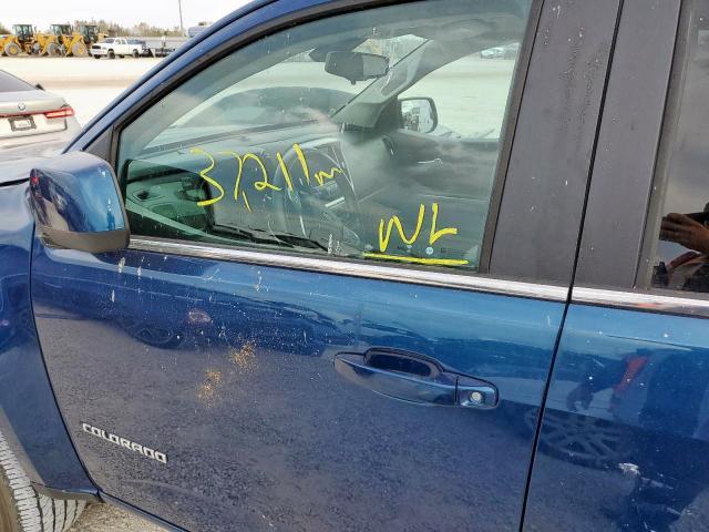 1GCGSCEA4K1131537 - 2019 CHEVROLET COLORADO L BLUE photo 9