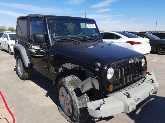 1C4GJWAG3CL253116 - 2012 JEEP WRANGLER S BLACK photo 1