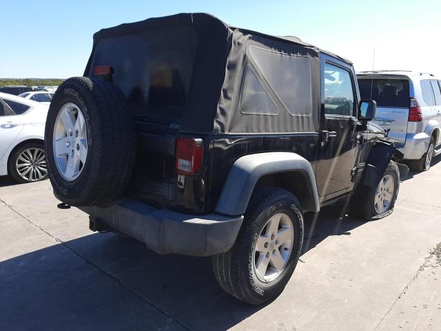 1C4GJWAG3CL253116 - 2012 JEEP WRANGLER S BLACK photo 4