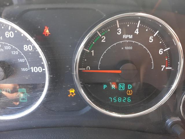 1C4GJWAG3CL253116 - 2012 JEEP WRANGLER S BLACK photo 8