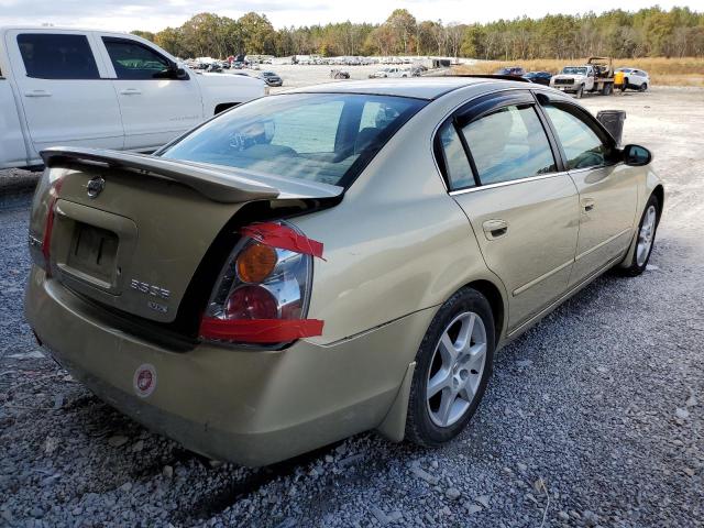 1N4BL11D43C252107 - 2003 NISSAN ALTIMA SE GOLD photo 4