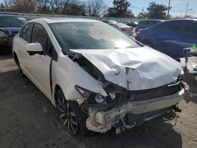 19XFB2F95EE058142 - 2014 HONDA CIVIC EXL 白色 照片 1