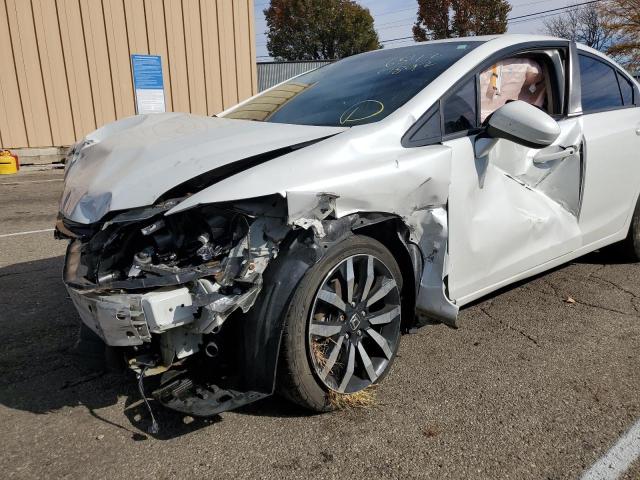 19XFB2F95EE058142 - 2014 HONDA CIVIC EXL 白色 照片 9