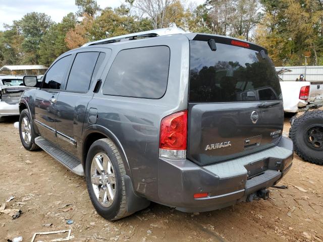 5N1BA0NFXAN614931 - 2010 NISSAN ARMADA PLA GRAY photo 3