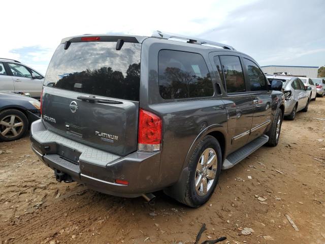 5N1BA0NFXAN614931 - 2010 NISSAN ARMADA PLA GRAY photo 4