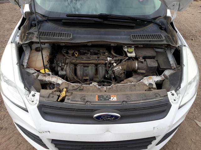 1FMCU0F74FUB06454 - 2015 FORD ESCAPE S WHITE photo 7