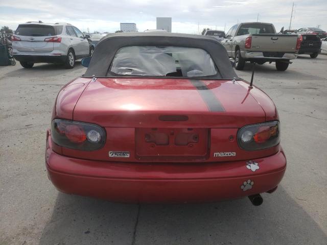 JM1NA3517L0142744 - 1990 MAZDA MIATA RED photo 6