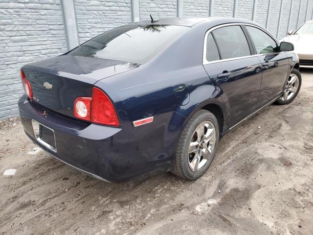 1G1ZC5EB9A4146020 - 2010 CHEVROLET MALIBU 1LT 蓝色 照片 4