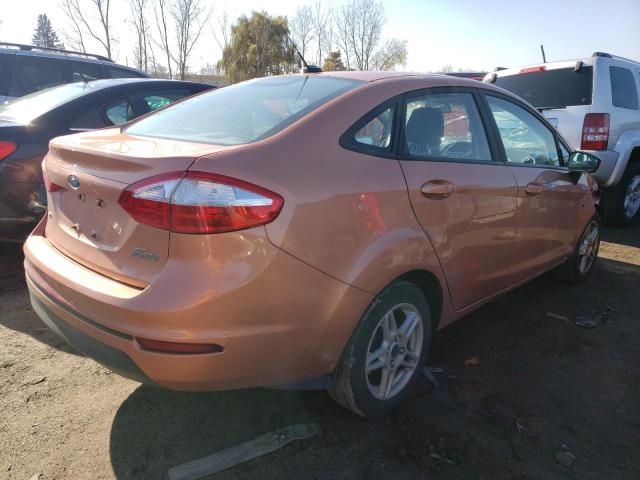 3FADP4BJ6HM137498 - 2017 FORD FIESTA SE ORANGE photo 4