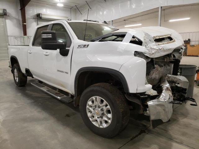 1GC4YTE75MF123538 - 2021 CHEVROLET 3500 WHITE photo 1