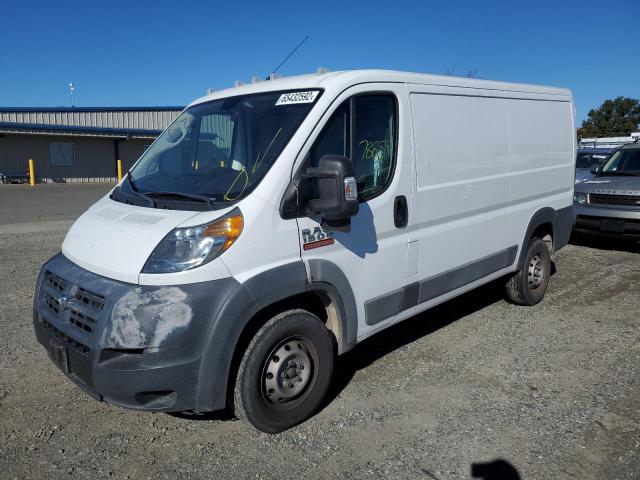 3C6TRVAGXJE100246 - 2018 RAM PROMASTER WHITE photo 2