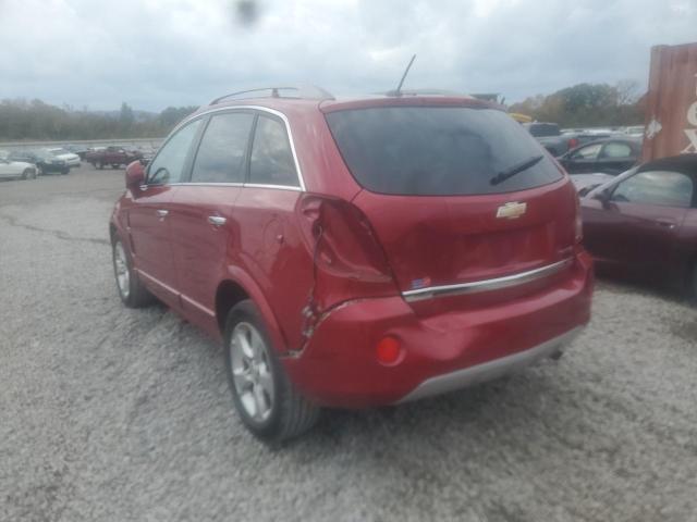 3GNAL4EK3FS521879 - 2015 CHEVROLET CAPTIVA LT RED photo 3