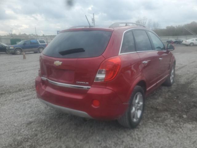 3GNAL4EK3FS521879 - 2015 CHEVROLET CAPTIVA LT RED photo 4