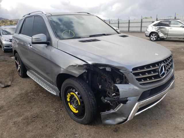 4JGDA7DB4DA148537 - 2013 MERCEDES-BENZ ML 550 4MA SILVER photo 1