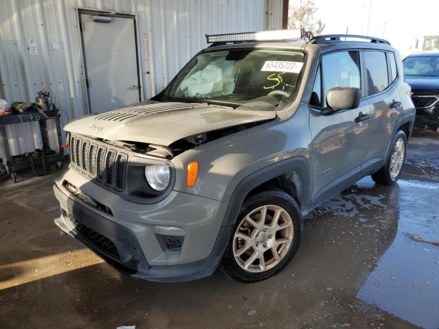 ZACNJAAB5LPL69215 - 2020 JEEP RENEGADE S GRAY photo 2